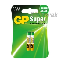 Bateria GP - AAAA - LR61 - 2 szt. - blister